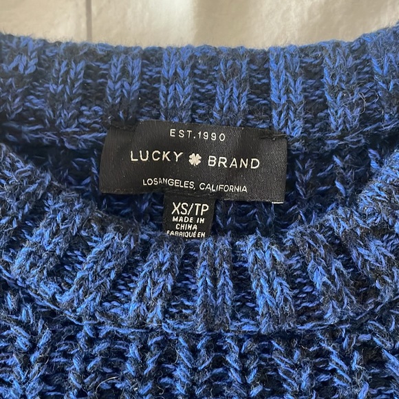 Lucky Brand Knit Sweater sz XS - Picture 3 of 4